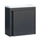 Тумба з раковиною Devit Small 063050A, 50 см, антрацит - изображение 7