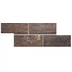 Керамограніт Rondine J85703 Bristol Umber Brick Angola Incollato 12x25 см - зображення 2