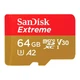 Карта пам'яті SanDisk 64GB microSD class 10 UHS-I Extreme For Action Cams and Dro (SDSQXAH-064G-GN6AA) (342931) - зображення 3