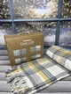 Плед бавовняний Merinos 130×170 см Cozy Life Yellow - зображення 1