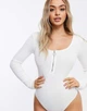 Боді Missguided TJC14430 34 білий - изображение 1