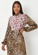 Сукня Missguided WXDD930730 36 леопард - зображення 3