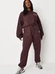 Спортивні штани Missguided MS110114 36 коричневий - изображение 3