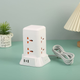 Настольный удлинитель лампа беспроводная зарядка 6 розеток 4.8 м 2 USB 1 Type-C usb Yiwu - изображение 1