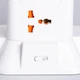 Настольный удлинитель лампа беспроводная зарядка 6 розеток 4.8 м 2 USB 1 Type-C usb Yiwu - изображение 2