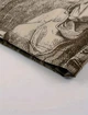 Мужская легкая ветровка в золотистом цвете с рисунком «Тайная вечеря» L - изображение 3