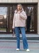 Демісезонна куртка Mila Nova К-365 42 молоко - изображение 4