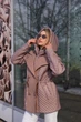 Демісезонна куртка Mila Nova К-316 42 капучино - изображение 1