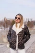 Демісезонна куртка Mila Nova К-326 52 шоколадна - изображение 3