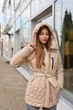 Демісезонна куртка Mila Nova К-320 46 бежева - изображение 2