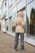 Демісезонна куртка Mila Nova К-320 46 бежева - изображение 3