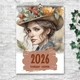 Календарь настенный перекидной НЕМНОГО СКАЗКИ АКВАРЕЛЬ 13 листов ENTERSTORE 42х29.7 см (ART 250182) - изображение 1