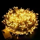 Вулична світлодіодна гірлянда «Краплі роси» 800 LED 50 м з теплим білим світлом та контролером - зображення 1