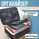 Органайзер для документов City с ручкой и кодовым замком, дорожный, Черный - изображение 9