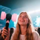 Лайтстік Молот Блек Пінк Lightstick Black Pink 25.5см Official Light stick Kpop - зображення 4