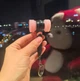 Лайтстік Молот Блек Пінк Світиться Брелок підвіска Lightstick Black Pink 9см Official Light stick Kpop мини формат - зображення 3