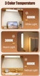 Світлодіодна лампа LED 4 х 48 см з пультом 3 Color Temperatur Touch + Remote Control - зображення 4