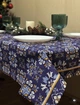 Скатертина Handmade з етнічним українським орнаментом Синя - зображення 1