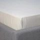 Простирадло-чохол на гумці полуторна ТЕП Velour 2-04756_33915 160х200 см молочне - зображення 3