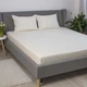 Простирадло-чохол на гумці полуторна ТЕП Velour 2-04756_33915 160х200 см молочне - зображення 4