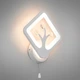 Настенное светодиодное бра 15W Diasha с квадратным рассеивателем 3200K/4100K/6000K белое IP20 - изображение 2