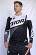 Мужской рашгард THOR Downhill ♦ MTB ♦ Велоспорт ♦ Летний дышащий рашгард с длинным рукавом ♦ Быстросохнущий ♦ черно-серый S - изображение 1