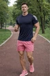 Мужская спортивная футболка для бега и тренировок • Night Run Apmi • дышащая • светоотражающие вставки • короткий рукав • черная 3XL - изображение 5