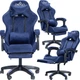 Кресло геймерское DIEGO ALCANTARA PRO Dark Blue - изображение 1