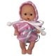 Пупс Baby Toys YD1350-6 у рожевому халатику з коляскою шарнірний 12 см - изображение 4