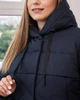 Демисезонная куртка женская большого размера UF-fashion МТ-00157 56 синий - изображение 6