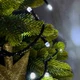 Світлодіодна гірлянда-нитка чорний дріт 200 LED Xmas рубін 15 м 8 режимів білий - изображение 1