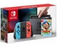 Nintendo Switch Neon Blue-Red + Игра Donkey Kong Country: Tropical Freeze - изображение 1