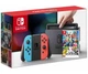 Nintendo Switch Neon Blue-Red + Игра Super Smash Bros. Ultimate (русская версия) - изображение 1