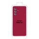 Чохол Silicone Cover Full Camera (A) для Samsung Galaxy A17 (A175)/A17 5G (A176) 42.Maroon - зображення 3