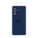 Чохол Silicone Cover Full Camera (A) для Samsung Galaxy A17 (A175)/A17 5G (A176) 08.Dark Blue - изображение 3