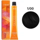 Тонуюча крем-фарба LAKME Gloss Color Rinse для волосся 1/00 Black 60 мл - изображение 1