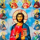 Венчальная пара "Святая Богородица и Иисус с Апостолами" под старину - изображение 6