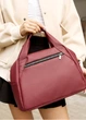 Женская спортивная сумка Sambag Vogue BKS бордо 37 х 25 х 16 см (90153005) - изображение 6