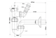 Сифон для умивальника McALPINE 1 1/4″ x 32 мм з підключенням до пральної машини HC4PF-32WM - изображение 2