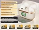 Бездротові bluetooth навушники New Senyang TWS бежеві - зображення 2