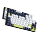 Ігрова клавіатура Fantech ATOM87S MK877S Mori Blue Switch з мінімалістичним дизайном TKL, USB кабелю 1.5м/RGB-підсвічування White - зображення 2