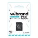 Карта MicroSDHC Wibrand память 128gb UHS-1/U3 10 Class с адаптером Черный - изображение 2