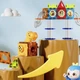 Конструктор магнитный Magnetic marble 1101 D15 Городок трек шарики фигурки животные 151 дет Разноцвет (28199) - изображение 6