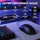 Ігрова бездротова миша Attack Shark X8 PRO 40 000 DPI, PAW3395PRO, 8K, 3 режими, ультралегка - зображення 6