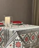 Скатерть Handmade с этническим украинским орнаментом Молочная - изображение 2