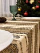 Этническая вышитая льняная скатерть Handmade в Украинском стиле Беж 110х145см. - изображение 2