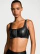 Шикарний корсет-бюст Victoria's Secret з екошкіри 1159840348 (Чорний XS) - зображення 1