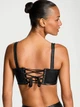 Шикарний корсет-бюст Victoria's Secret з екошкіри 1159840348 (Чорний XS) - зображення 2