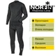 Термобілизна натільна Norfin Thermo Line чоловіча (1-й шар) чорна розмір XXL 3008105-XXL (17779) 3008105-XXL - изображение 1
