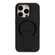 Чохол TPU+PC FlexGuard Magnetic Ring Stand для iPhone 15 Pro Max Deep Black - изображение 1